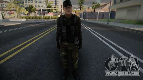 Army HD with facial animation for GTA San Andreas