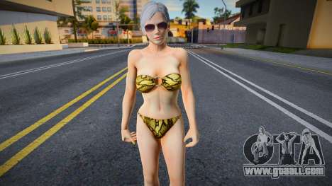Dead Or Alive 5 - Christie (Player Swimwear) v3 for GTA San Andreas