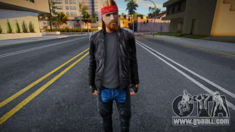 Bikerb HD with facial animation for GTA San Andreas