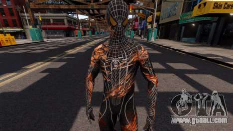 Amazing Spider Man Black Injured for GTA 4