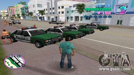 Spawn Police Car for GTA Vice City