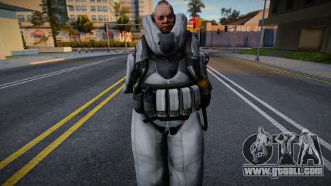 Soldado Rhino Traje Blanco de Dirty Bomb for GTA San Andreas