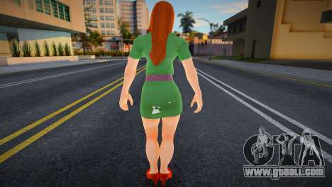 Female Soldier 1 from Street Fighter 5 for GTA San Andreas