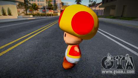 Tod Traje Rojo de Super Mario 3D World de Wii U for GTA San Andreas