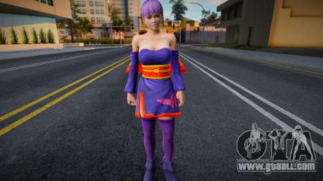 Dead Or Alive 5 - Ayane (Costume 3) v4 for GTA San Andreas