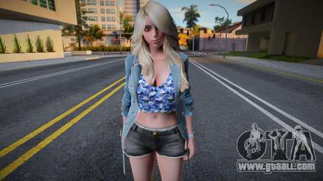 NieR Re[in] 2A - Cardigan Denim Hot Pants v2 for GTA San Andreas