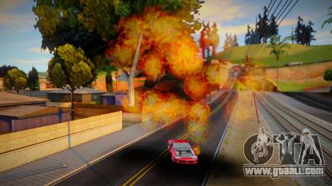 Updated Explosion Effects for GTA San Andreas