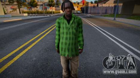 Fam12 HD with facial animation for GTA San Andreas