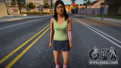 Ofyst HD with facial animation for GTA San Andreas