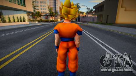 Goku SSJ skin in sa for GTA San Andreas