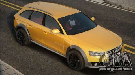 Audi A4 Allroad Quattro Yellow for GTA San Andreas