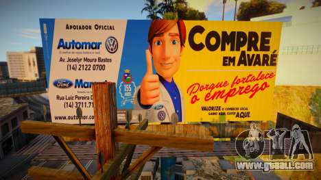 Outdoors Brasileiros (Brazilian Billboards) for GTA San Andreas