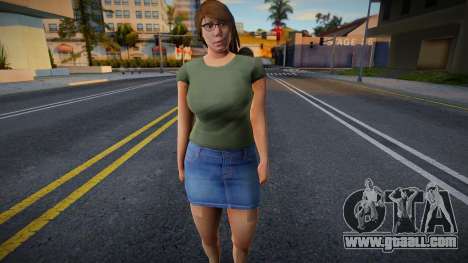 Dwfylc1 HD with facial animation for GTA San Andreas