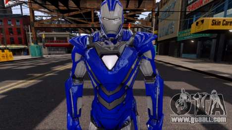 Iron Man Mark XXX Blue Steel (Irom Man) for GTA 4