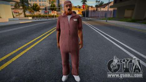 Janitor HD with facial animation for GTA San Andreas