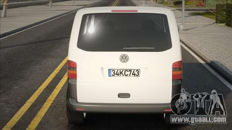 Volkswagen Transporter T5 for GTA San Andreas
