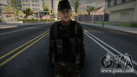 Army HD with facial animation for GTA San Andreas