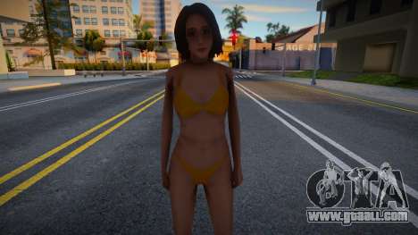 Girl Skin swimsuit for GTA San Andreas