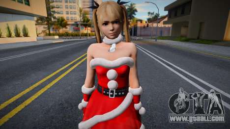 Dead Or Alive 5U - Marie Rose Santa Helper for GTA San Andreas