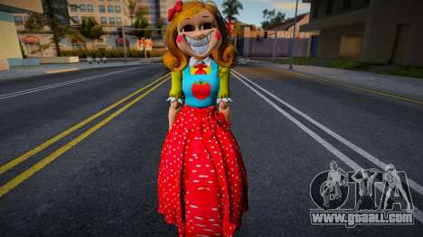 Poppy Playtime Miss Delight Skin 2 for GTA San Andreas