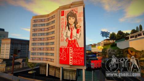 Anime Nabilah JKT48 Billboard for GTA San Andreas