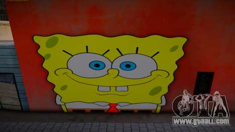 Spongebob Wall 3 for GTA San Andreas