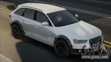 Audi A4 Allroad Quattro White for GTA San Andreas