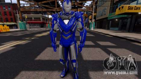 Iron Man Mark XXX Blue Steel (Irom Man) for GTA 4