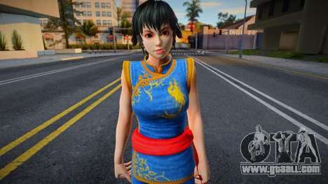 Dead Or Alive 5 - Pai Chan (Costume 1) v1 for GTA San Andreas