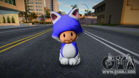 Tod Cat Suit o con traje de gato de Super Mario for GTA San Andreas