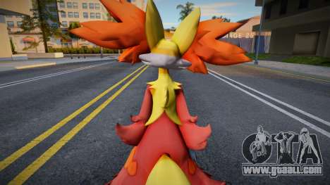 Delphox de Pokémon X y Pokémon Y for GTA San Andreas