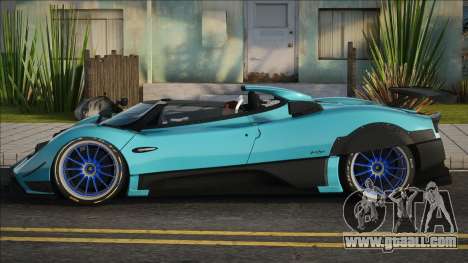 Pagani Zonda Barchetta 2018 Blue for GTA San Andreas