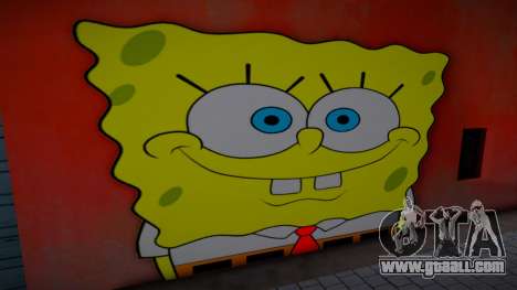 Spongebob Wall 3 for GTA San Andreas