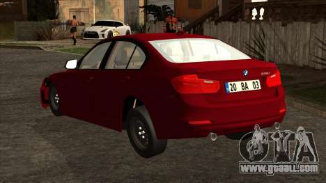2024 BMW F30 for GTA San Andreas