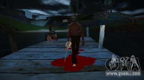 Leatherface at Fisher Lagoon for GTA San Andreas