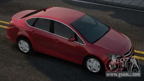 Opel Astra J [Red] for GTA San Andreas