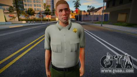New Cop HD with facial animation v2 for GTA San Andreas