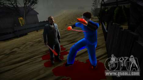 Jason Vorhees vs Michael Myers (TheSilentSaw Sty for GTA San Andreas