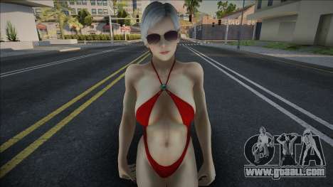 Dead Or Alive 5 - Christie (Bikini) v4 for GTA San Andreas