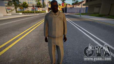 African American man in suit for GTA San Andreas