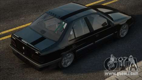 Peugeot 405 SLX Tuning Black for GTA San Andreas