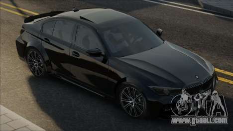BMW G20 330İ Black for GTA San Andreas