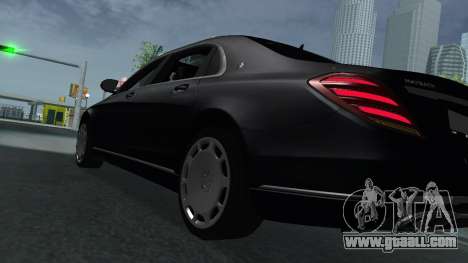 Mercedes-Benz Maybach S650 Black for GTA San Andreas