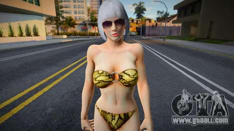 Dead Or Alive 5 - Christie (Player Swimwear) v1 for GTA San Andreas