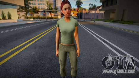 Helena HD with facial animation for GTA San Andreas