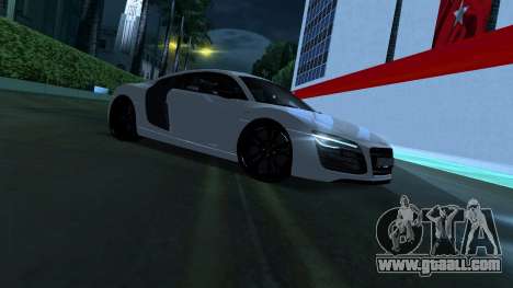 Audi R8 V2 (YuceL) for GTA San Andreas