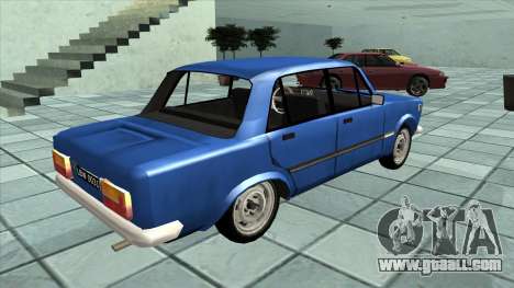 Polish Fiat 125p with black plates for GTA San Andreas