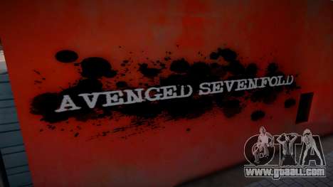 Avenged Sevenfold Wall V.2 for GTA San Andreas