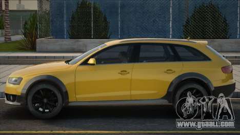 Audi A4 Allroad Quattro Yellow for GTA San Andreas