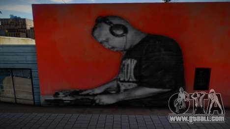 DJ Screw Wall Mural for GTA San Andreas